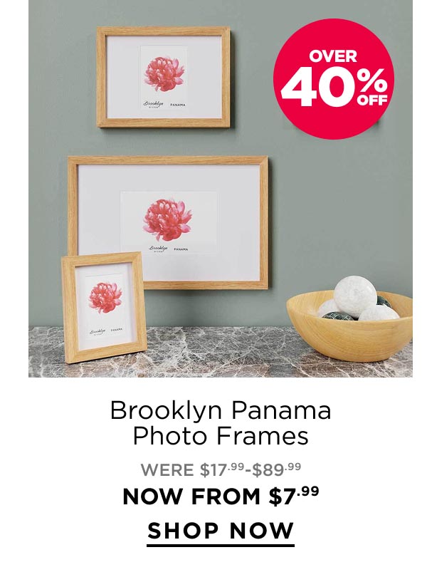 Brooklyn Panama Photo Frames 
