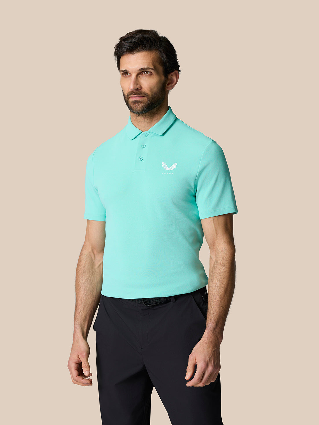 Image of Golf Club Essential Polo - Light Aqua