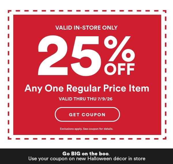 Coupon shown - Click here to get your coupon - Exclusions apply. See coupon for details.