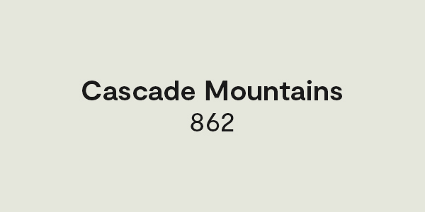 Cascade Mountains 862