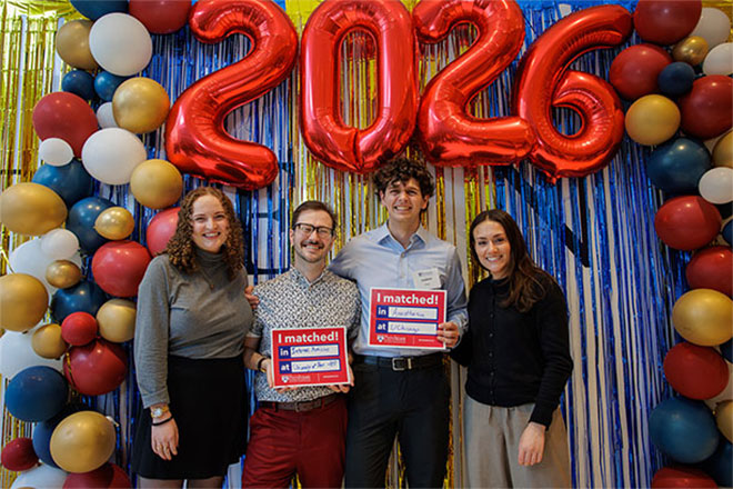 Match Day Penn Med Students.