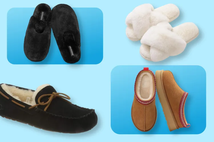 These Ultra-Cozy Slippers Are So Great for Secret Santa or White Elephant Gift Exchanges