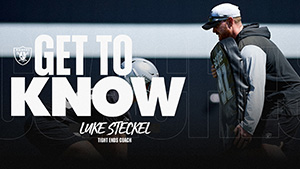Q&A: Get to know tight ends coach Luke Steckel