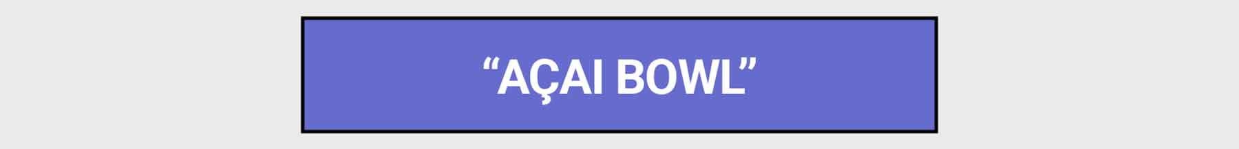 GHOST® GREENS "ACAI BOWL"