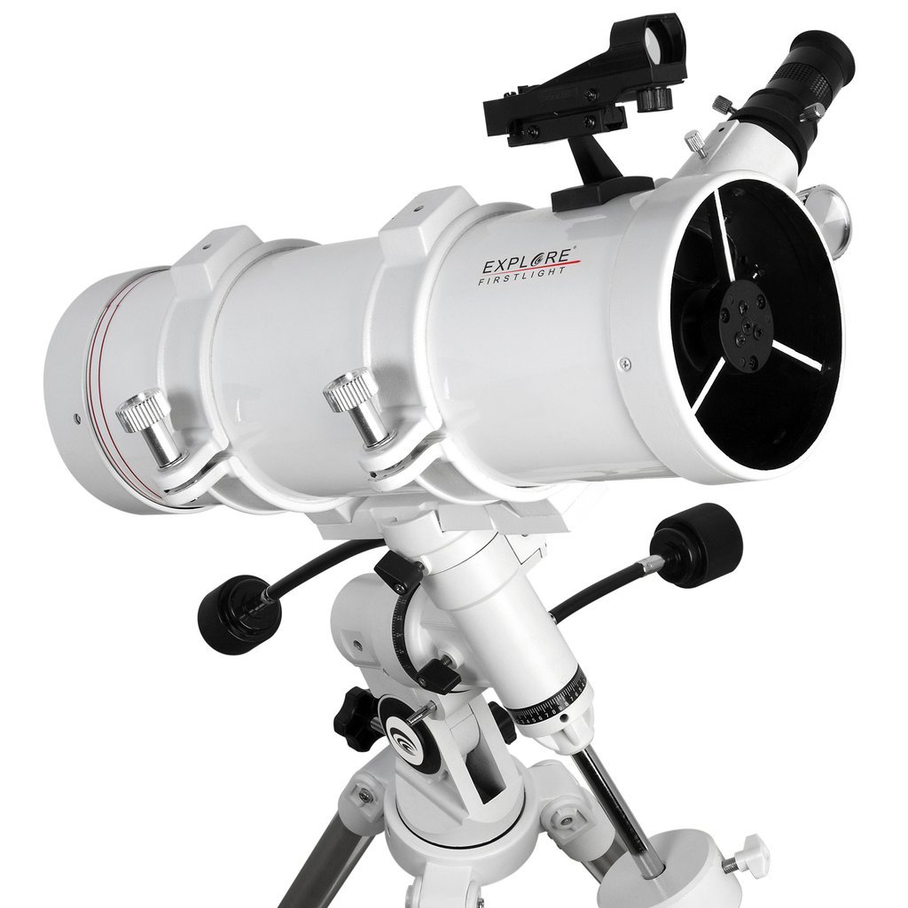 Explore Scientific - FirstLight N114mm White Tube Newtonian with EXOS Nano EQ3 Equatorial Mount