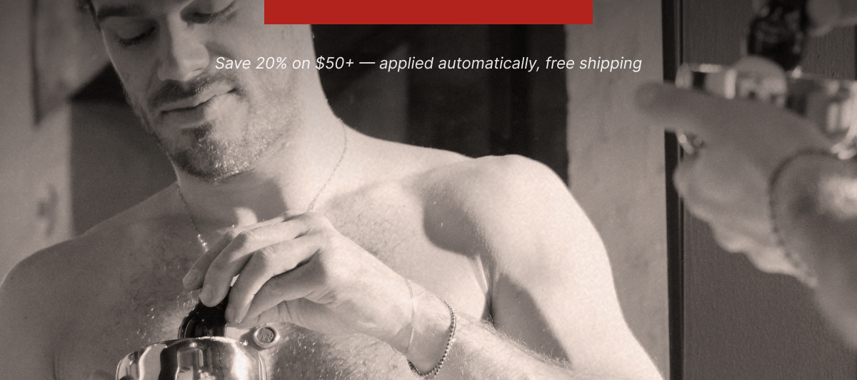 Father's Day, refined: Save 20% on orders $50+
