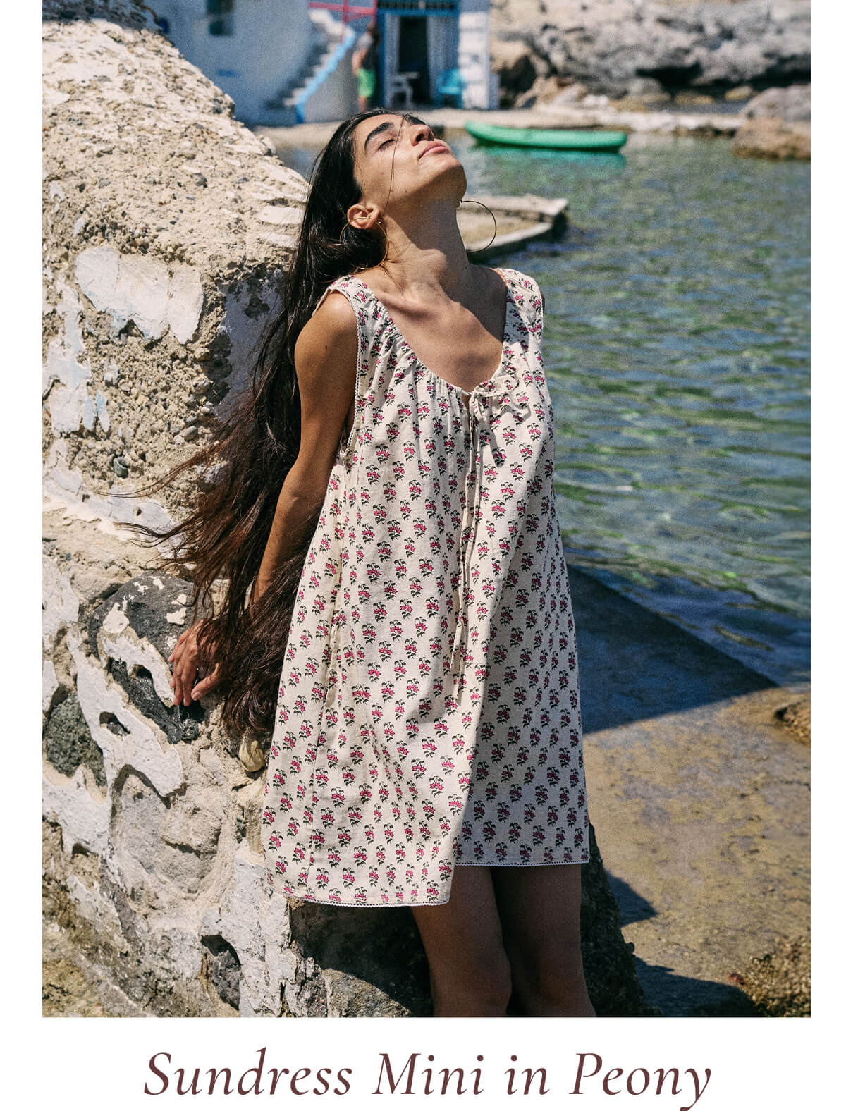 Sundress Mini in Peony