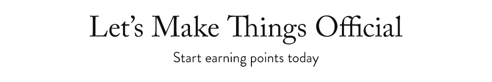 Start Earning Points Today