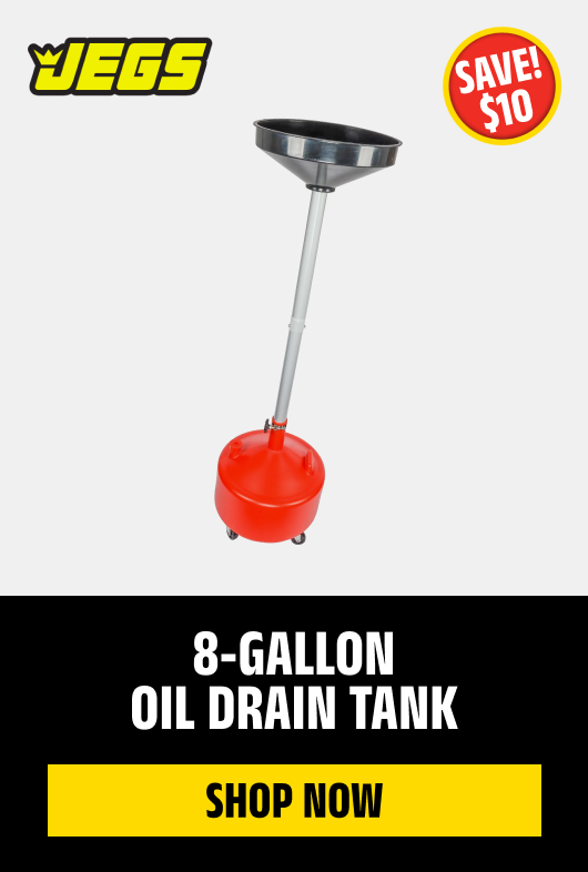 8-Gallon Oil Drain Tank