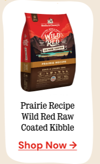 Prairie Recipe Wild Red Raw Coated Kibble