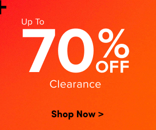 Up to 70% Off Clearance | Shop Now >