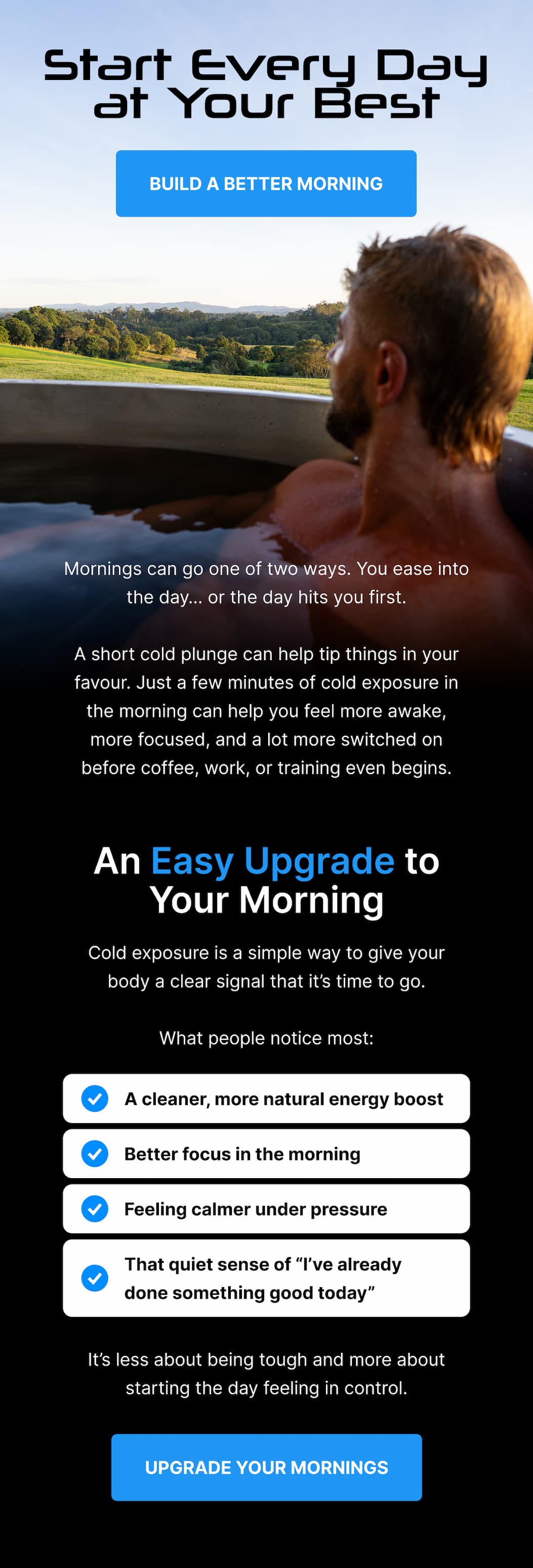BUILD A BETTER MORNING
