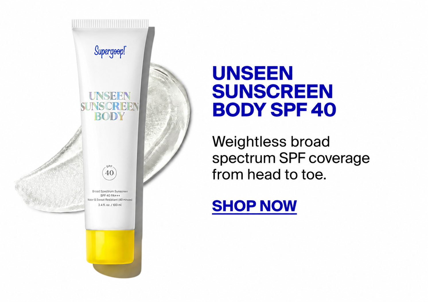 Unseen Body SPF 40