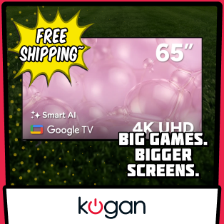 Kogan 65" LED 4K Smart AI Google TV Product Image