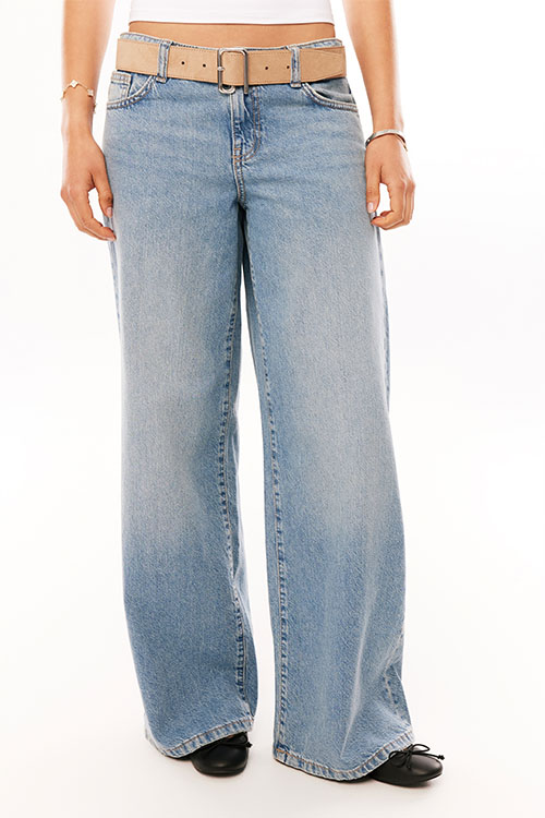 Low Rise Baggy Jean $45