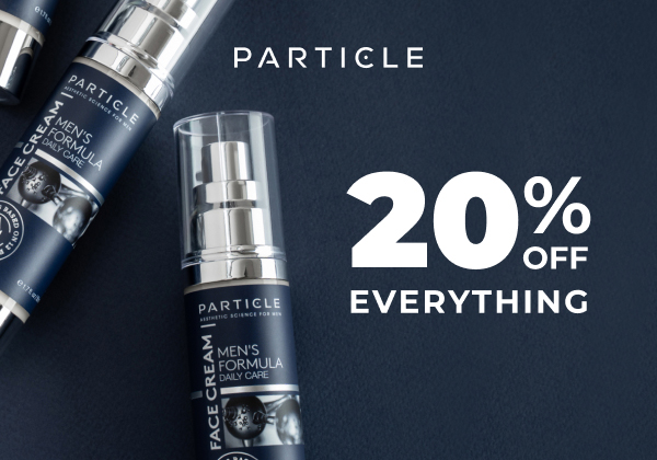 20% off Particle