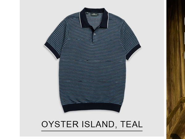 Shop Oyster Island Knit, Teal online and instore at Rodd & Gunn