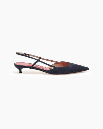 Slingback Kitten Heels