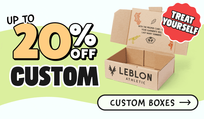 Up to 20% off Custom Packaging 