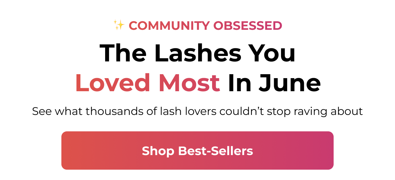 May's Most-Loved Lashes