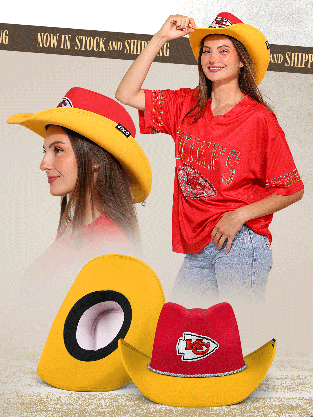 Shop NFL Two Tone Cowboy Hats