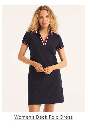 Women's deck polo dress