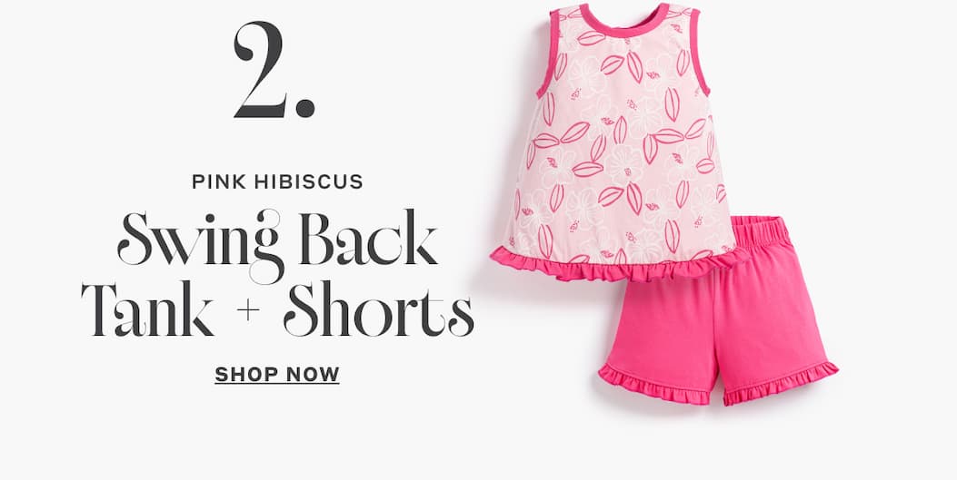 2. Swing Back Tank + Shorts - Shop Now