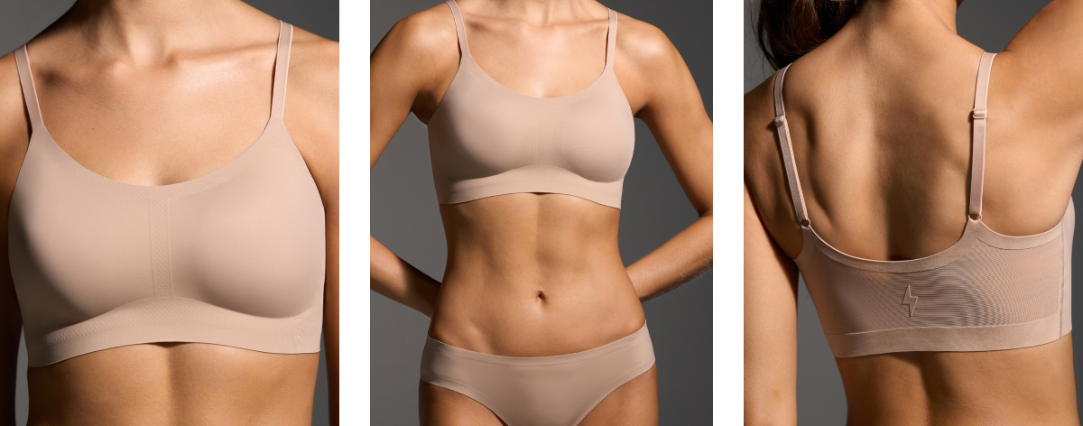 Support Bralette in Nude