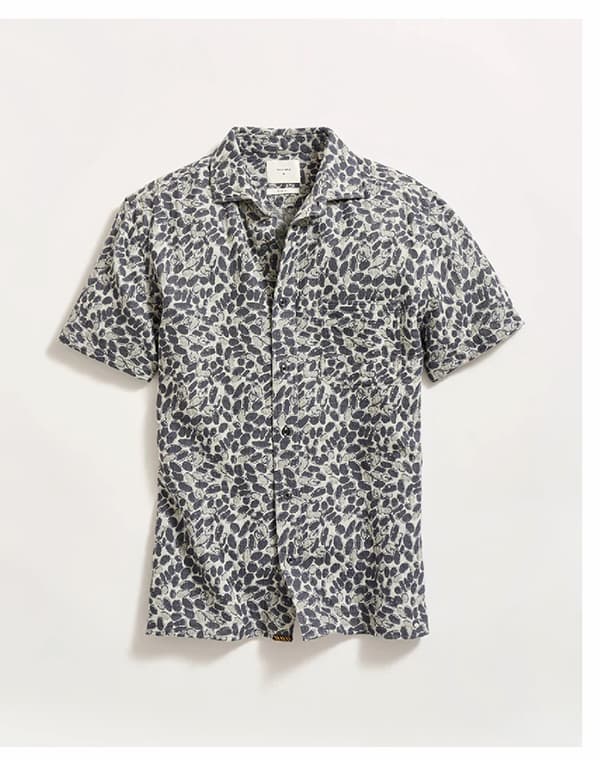 Short Sleeve Pebble Jacquard Treme Shirt