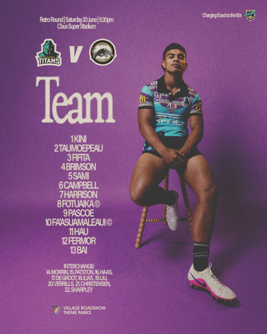 Team list