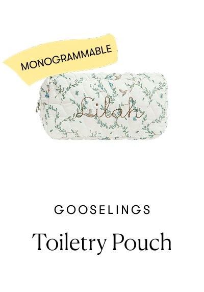 Gooselings: Toiletry Pouch (Monogramable)