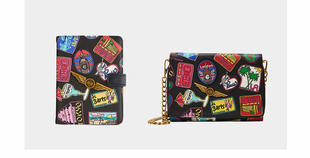 JET SET PASSPORT CASE + JET SET WALLET ON CHAIN