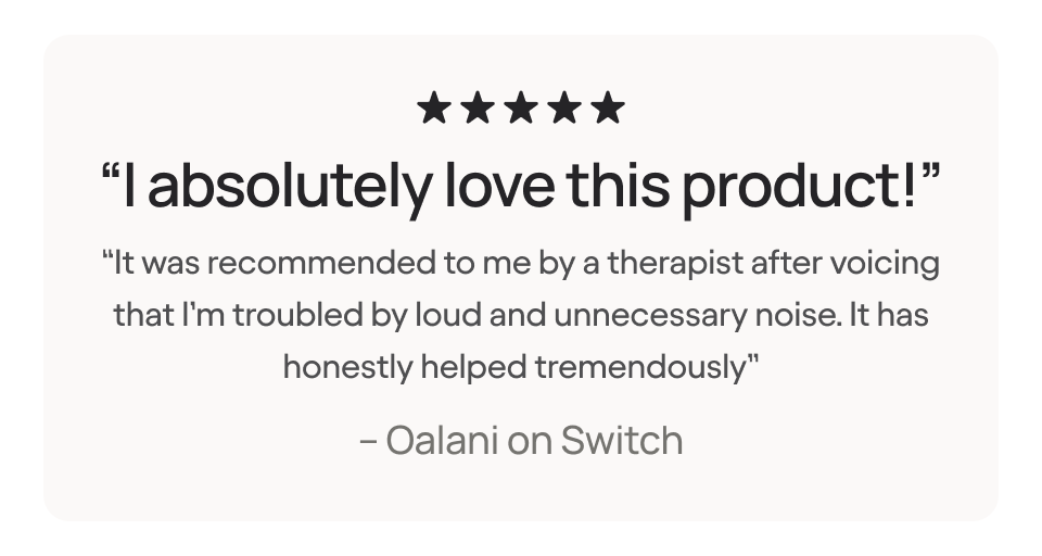 "I absolutely love this product!"