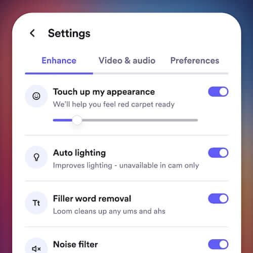 Auto enhancement