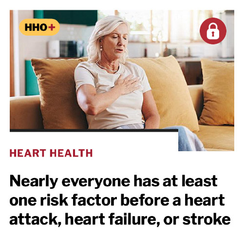 Example of Heart Health locked article