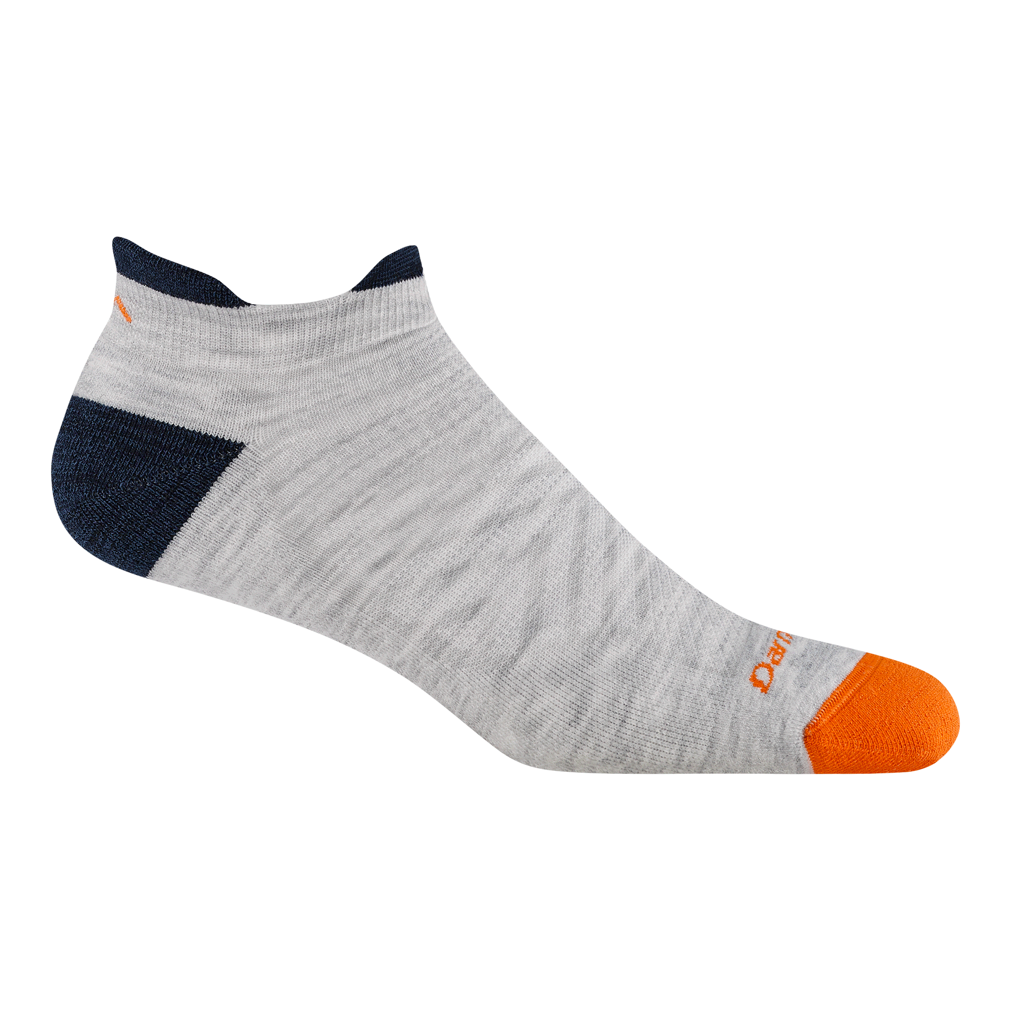 Image of Men's Run No Show Tab Cushioned Ultra-Lightweight Running Socks