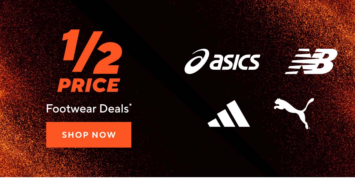 1/2 Price Footwear Deals