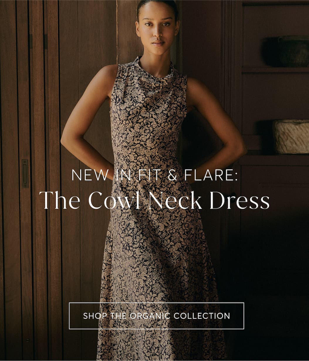 NEW IN FIT & FLARE: The Cowl Neck Dress