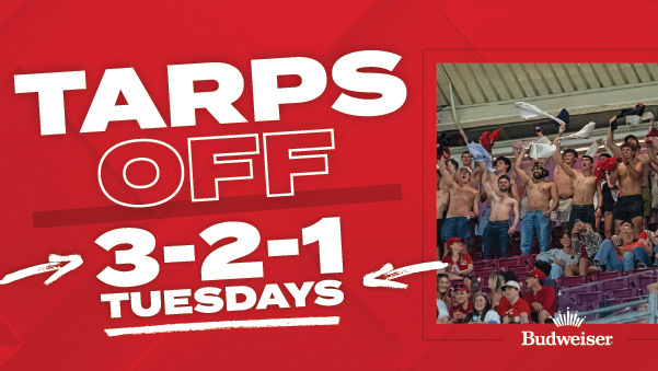 Tarps Off 3-2-1 Tuesdays