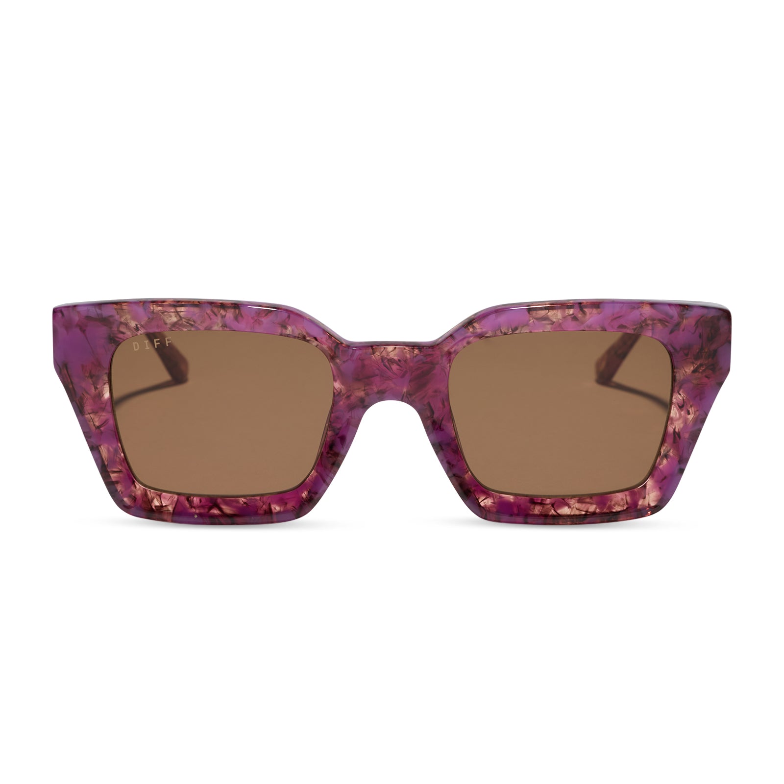 Image of GREER - LAVENDER HAZE TORTOISE + BROWN + SUNGLASSES