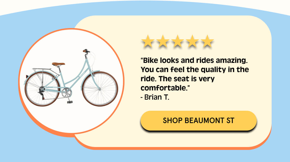bike looks and rides amazing. review shop beaumont st button