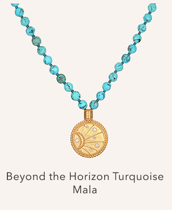 Beyond the Horizon Turquoise Mala