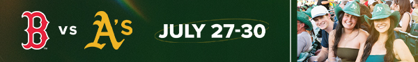 Red Sox vs. A's: July 27-30
