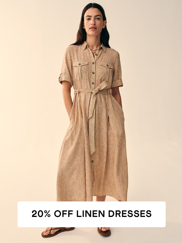 20% off Linen 20% off Linen Dresses