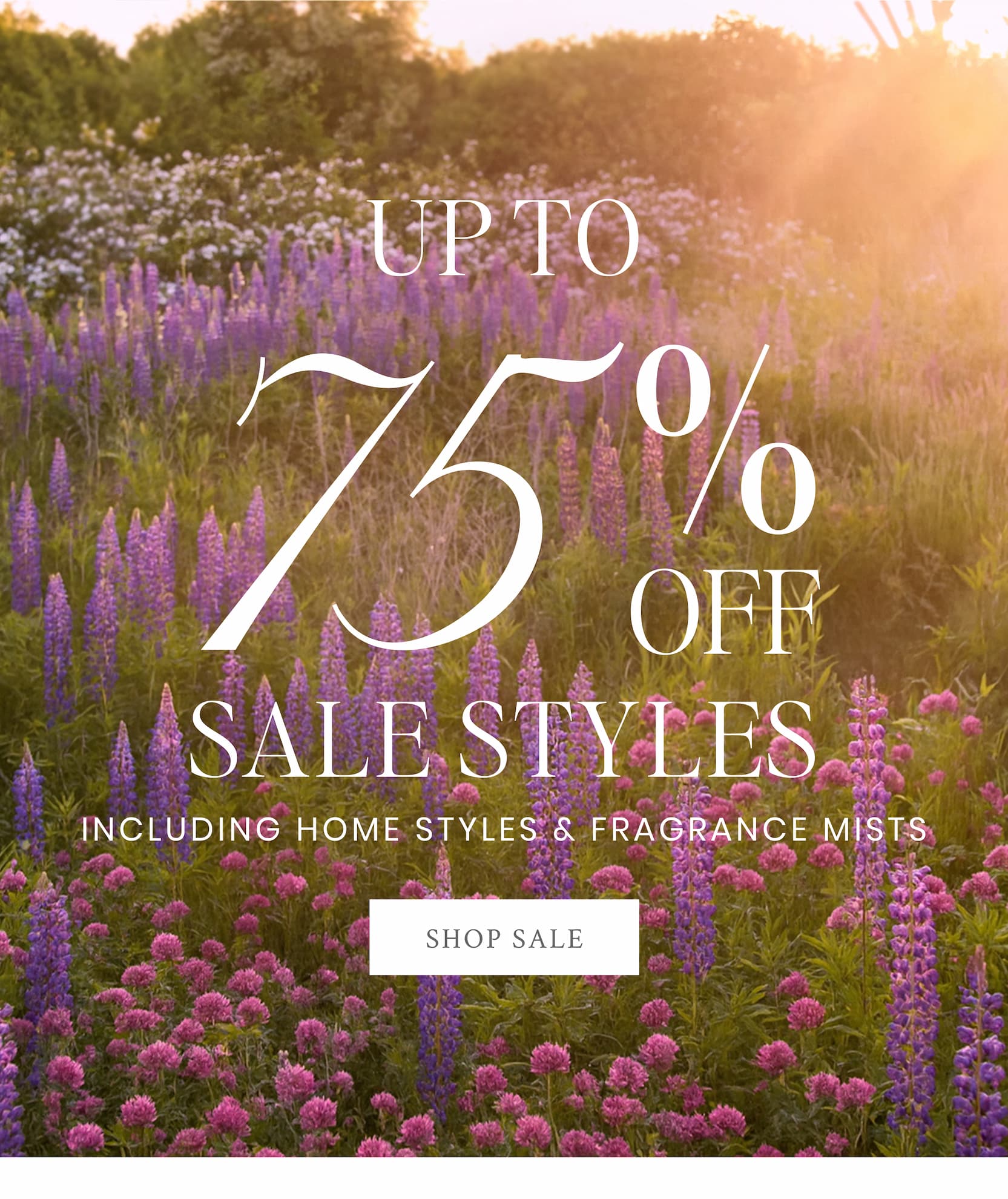 UP TO 75% OFF SALE STYLES  <SHOP SALE>