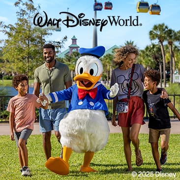 Orlando: <i>Walt Disney World</i><SUB>®</SUB> &nbsp; Resorts Package