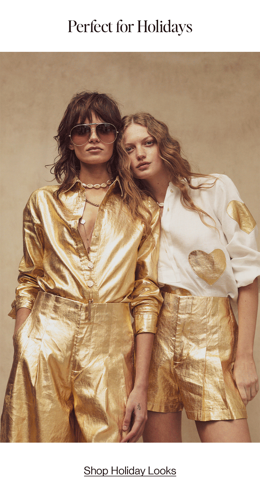 LANHTROPY premium metallic linen impala print fall winter 2025