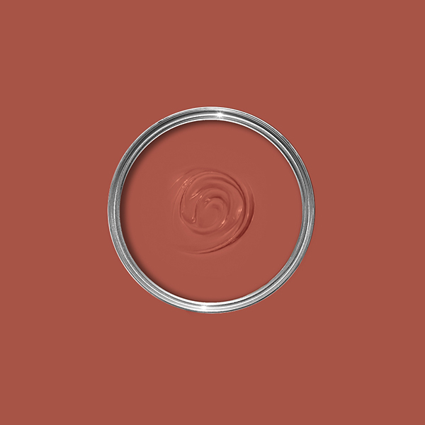A photo looking down on a Farrow & Ball tin filled with Bamboozle