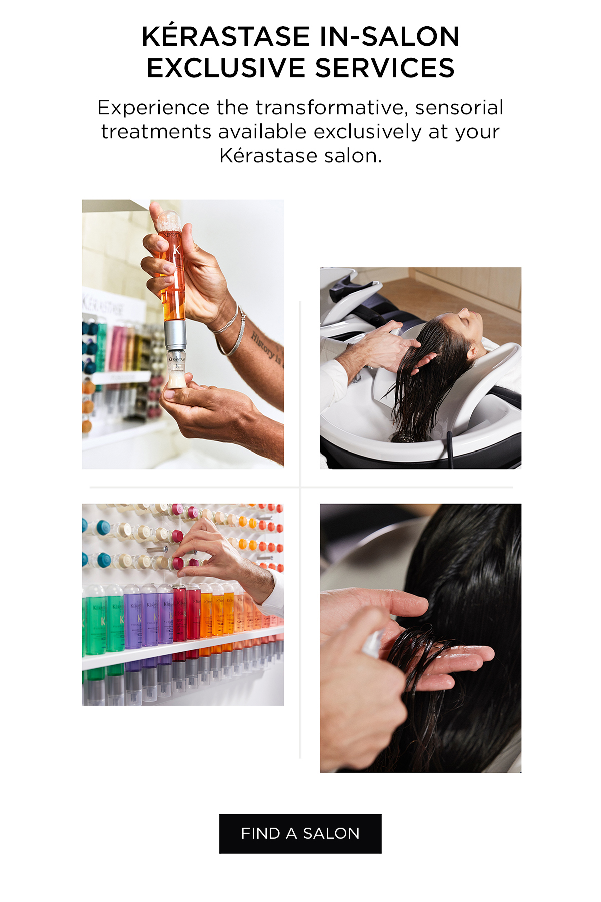 Kerastase In Salon Exclusive Services