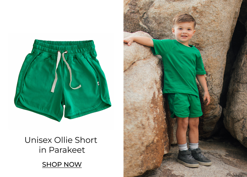 Ollile shorts parakeet